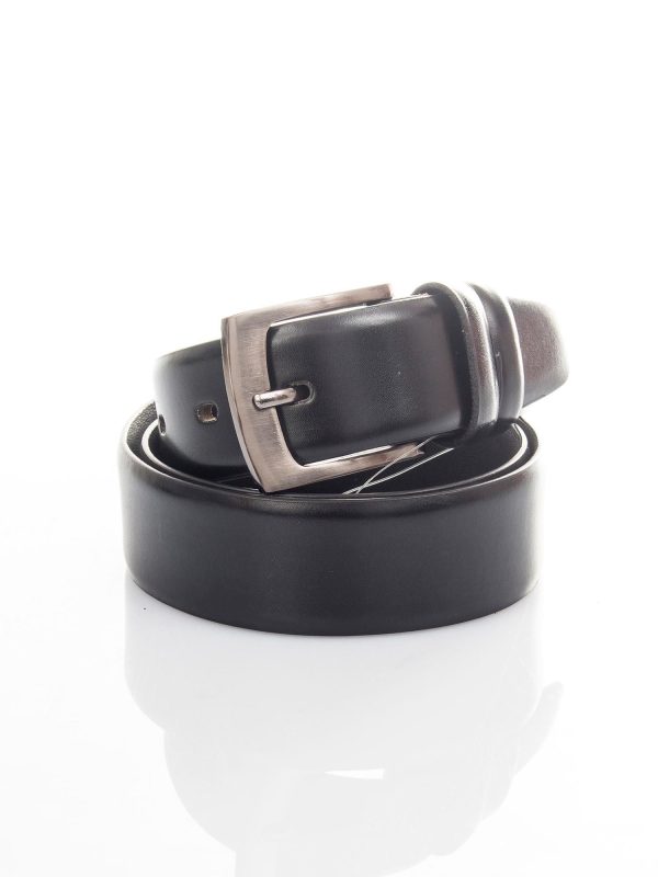 Wholesale Black Leather Strap For Men With Buckle