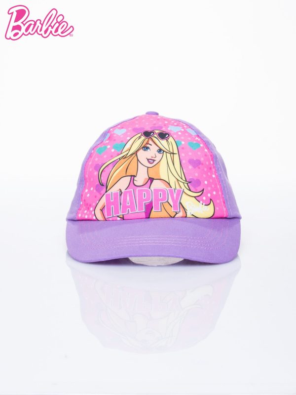 Wholesale Purple baseball cap for girl BARBIE