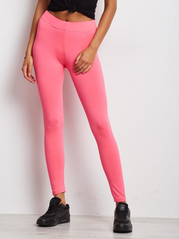 Wholesale Dark pink long thin running leggings