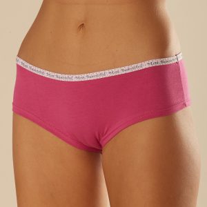 Wholesale Fuchsia panties with print on the back