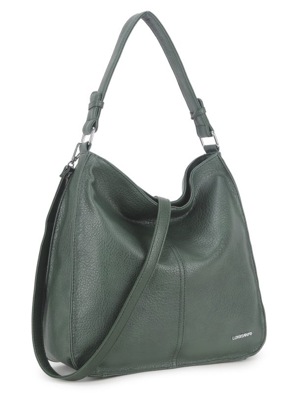 Wholesale LUIGISANTO Green Eco Leather Shoulder Bag