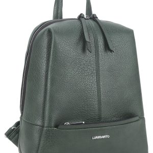 Wholesale LUIGISANTO green eco leather backpack