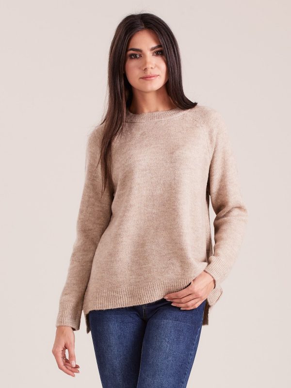 Wholesale Beige women's sweater