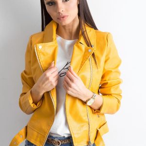 Wholesale Yellow Eco Leather Ramone