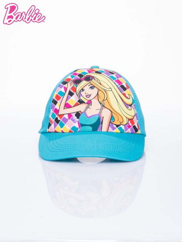 Wholesale Turquoise baseball cap for girl BARBIE