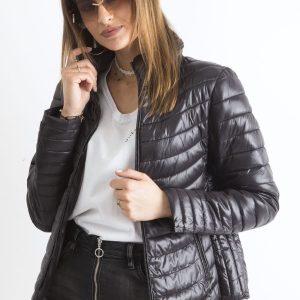 Wholesale Black Quilted Transition Jacket