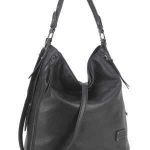 Wholesale LUIGISANTO black elegant shopper bag