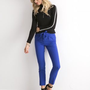 Wholesale Cobalt pants with binding