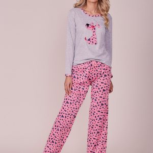 Wholesale Pale Pink Patterned Pyjamas