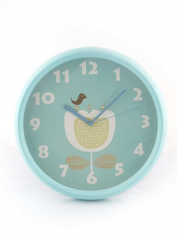 Wholesale Blue Wall Clock