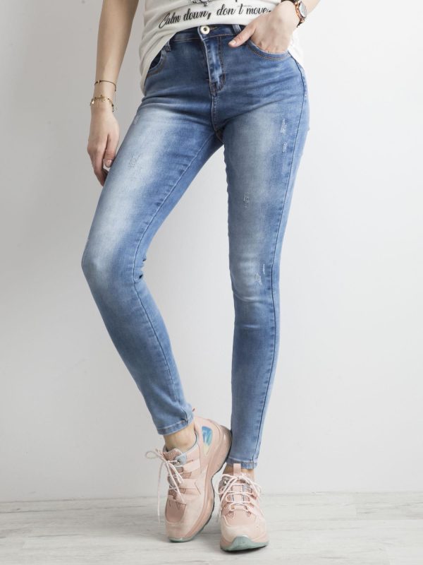 Wholesale Blue Denim Pants