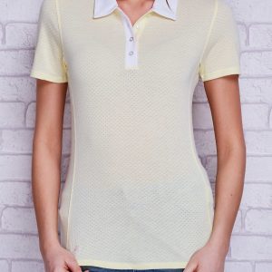 Wholesale ADIDAS Light Yellow Polo Shirt