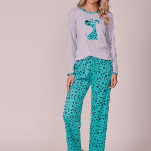 Wholesale Green Patterned Pyjamas