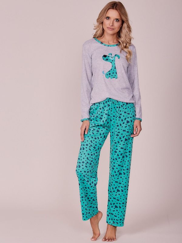 Wholesale Green Patterned Pyjamas