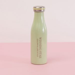 Wholesale Green thermos bottle with screw cap