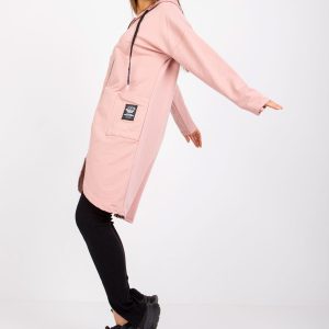 Wholesale Lelani Dirty Pink Cotton Hoodie