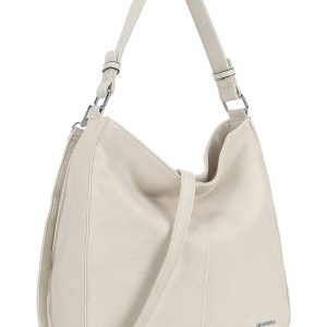 Wholesale Beige shoulder bag with adjustable strap LUIGISANTO