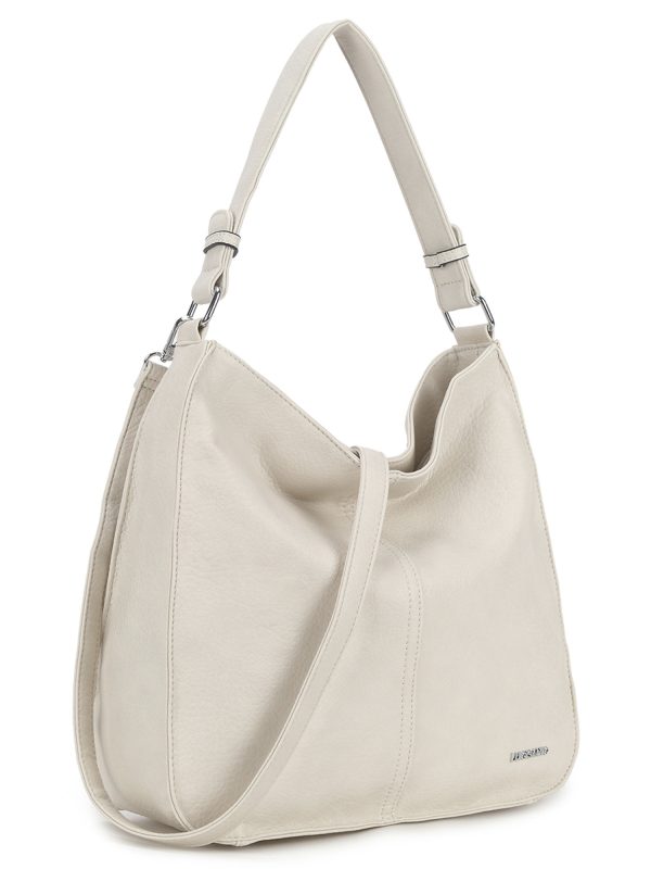 Wholesale Beige shoulder bag with adjustable strap LUIGISANTO