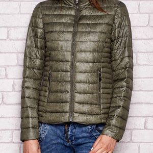 Wholesale Khaki Quilted Transition Jacket