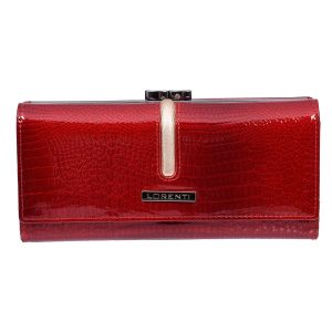 Wholesale Red Patent Leather Women's Wallet