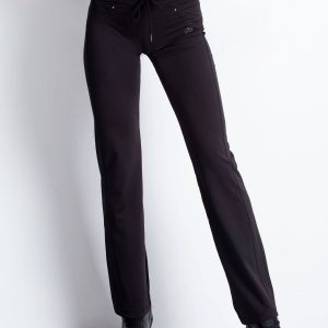 Wholesale Black sweatpants with tracksuit