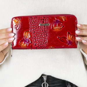 Wholesale Red Women's Butterfly Wallet