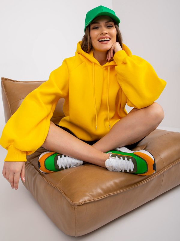 Wholesale Yellow Marinela Cotton Sweatshirt