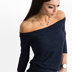 Wholesale Navy Blue Blouse Live