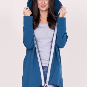 Wholesale Sea sweatshirt cover with hood