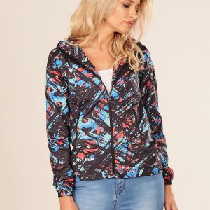 Wholesale Black Patterned Sports Jacket