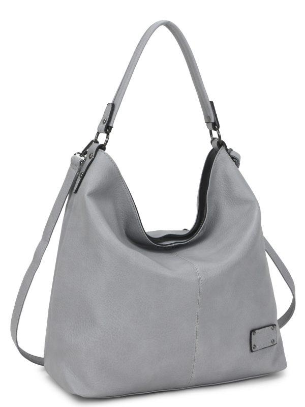 Wholesale LUIGISANTO grey shopper shoulder bag