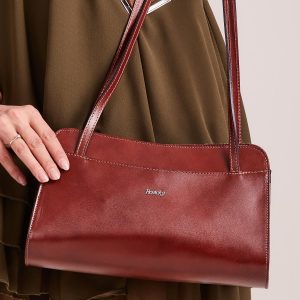 Wholesale Small Brown Leather Handbag