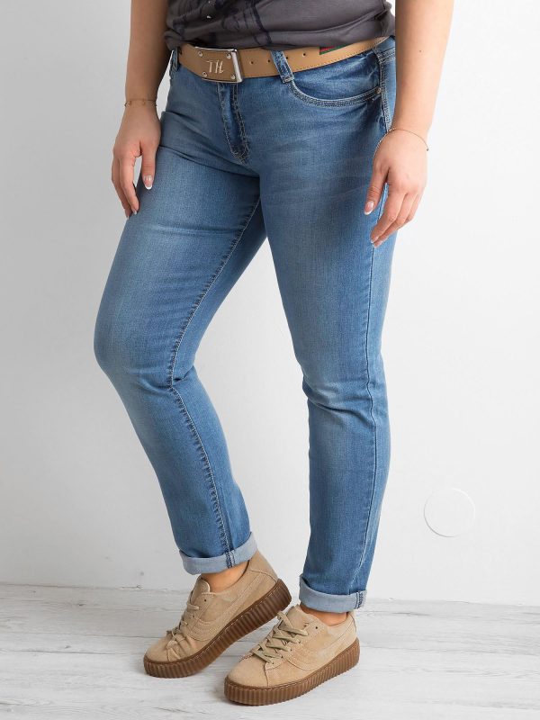 Wholesale Blue jeans regular PLUS SIZE