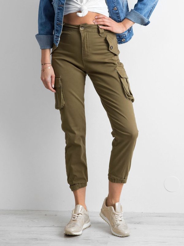 Wholesale Green cargo pants