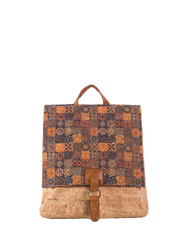 Wholesale Light Brown Vintage Roomy Backpack