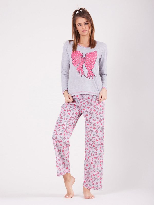 Wholesale Pink Printed Women's Pyjamas