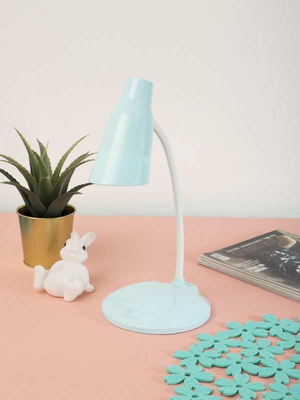 Wholesale Light Blue Pastel USB LED Desk Light