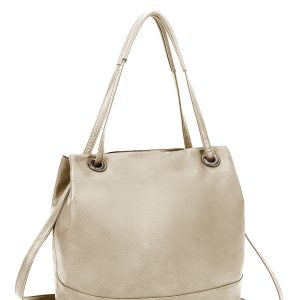 Wholesale Gold shopper bag with detachable LUIGISANTO strap