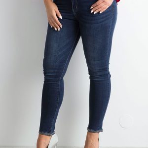 Wholesale Dark blue jeans for women