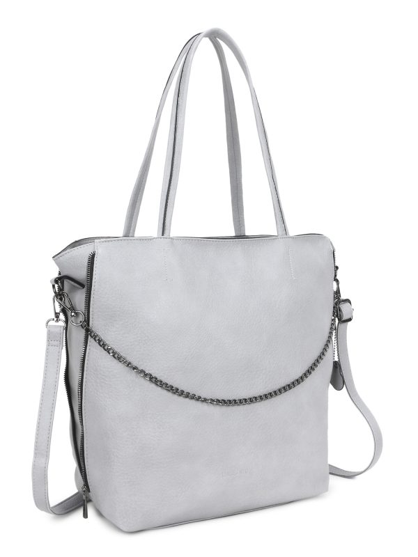 Wholesale Grey elegant shopper bag LUIGISANTO