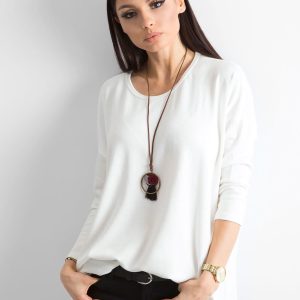 Wholesale White oversized sweater