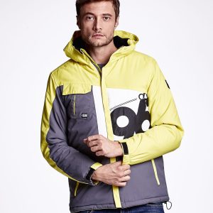 Wholesale Men's yellow outdoor jacket FUNK N SOUL