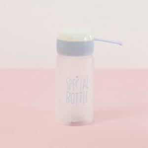 Wholesale Light Blue Eco-Friendly Bottle with Inscription