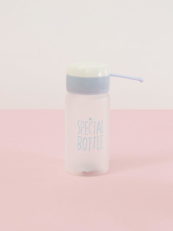 Wholesale Light Blue Eco-Friendly Bottle with Inscription