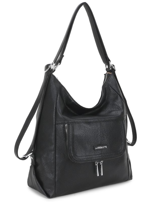 Wholesale LUIGISANTO Black Universal Women's Shoulder Bag