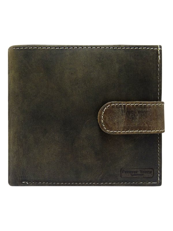 Wholesale Men's wallet leather brown