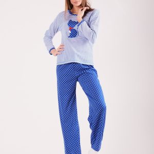 Wholesale Blue Cotton Pyjamas