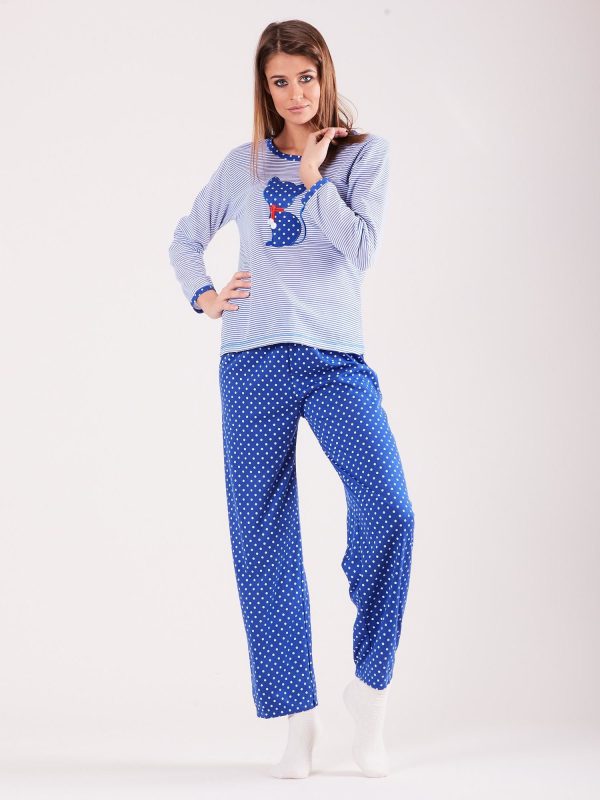 Wholesale Blue Cotton Pyjamas