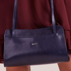 Wholesale Small Navy Leather Handbag