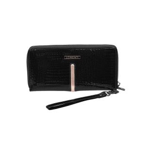 Wholesale Women's leather wallet black